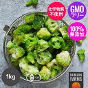 有機 JAS オーガニック 冷凍野菜 冷凍 ブロッコリー カット 1kg ベルギー産 化学物質不使用