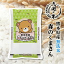 【令和4年産新米】送料無料 無洗米 熊本県産 森のくまさん 5kg