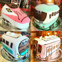 新幹線・電車・バスなどのかたちの3D立体型ケーキ スイーツ プチプギフト 誕生日 バースデーケーキ パーティ サプライズ キャラクターケーキ 還暦 お祝い 結婚記念日 バレンタイン ホワイトデー おうち時間