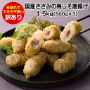 訳あり 国産ささみの梅しそ唐揚げ 500g×3袋 セット (合計1.5kg) 送料無料 冷凍 食品 弁当 おかず 女子 男子 業務用 惣菜 レンジ 総菜 お弁当箱に詰めやすい 安い お買い得 唐揚げ からあげ