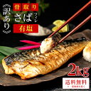 [有塩]訳あり骨取り塩さば(2キロ)| 骨なし 骨抜き 送料無料 冷凍 さかな 無添加 添加物不使用 訳あり 魚 業務用 塩さば 骨取り 冷凍 お弁当 簡単 ごはん 無添加 離乳食 保存食 非常食 食品 お中元 御中元 内祝い お返し