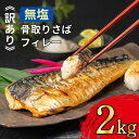 【ふるさと納税】 訳あり 骨取り 無塩さば 約 2kg 鯖 さば 無塩 骨なし 骨抜き 冷凍 食品 小分け 大容量 人気 魚 魚介 魚貝 海鮮 惣菜 贈答 ギフト お取り寄せ 送料無料 不揃い 規格外 ふるさと納税鯖 千葉県 銚子市 飯田商店 iidachoshi
