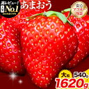 【ふるさと納税】【TVで紹介されました!】\2026年予約返礼品/いちご あまおう 苺 選べる内容量 540g 1080g1620g 選べる 定期便 内容量 苺 送料無料 【着日指定不可】《2月中旬-4月末頃出荷》 イチゴ 果物 フルーツ 福岡県 鞍手郡 小竹町