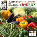 【ふるさと納税】旬の野菜 おまかせ野菜BOX 16~18品目 | ふるさと納税 野菜 やさい 定番 野菜 セット 野菜セット 国産 詰め合わせ 旬 新鮮 季節野菜 産地直送 大容量 ふるさと 佐賀県 鹿島市 人気 送料無料 B-690
