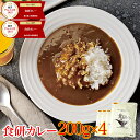 \ 1000円ポッキリ 送料無料 / 【楽天グルメ大賞】 カレー レトルト 食研カレー 200g×4袋 4人前 中辛 業務用 レトルト 日本食研 保存食 災害 備蓄 食料 惣菜 ポイント消化 森源商店 ギフト プレゼント