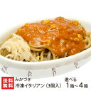 新潟ソウルフード みかづきのイタリアン(3個入) 選べる 1箱 〜 4箱 冷凍 新潟B級グルメの元祖 ミートソース やきそば 焼きそば 秘密のケンミンショ—で紹介 新潟県 生産者直送 お取り寄せ ギフト プレゼント 贈り物 送料無料