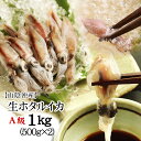 【2025年 新物】【2セットご購入で1セットプレゼント】【送料無料】ホタルイカ(2025年・新物A級)1kgセット(500g×2パック入)*【いか】【イカ】【蛍烏賊】 ほたるいか ssfs20250304