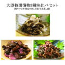 【メール便】【期間限定】【送料無料】【お試し】大原特選漬物3種味比べセット(刻みすぐき/胡瓜の赤しそ漬/壬生菜しば)